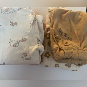 Carter’s baby girl 6 month used 2 - 2 piece outfits